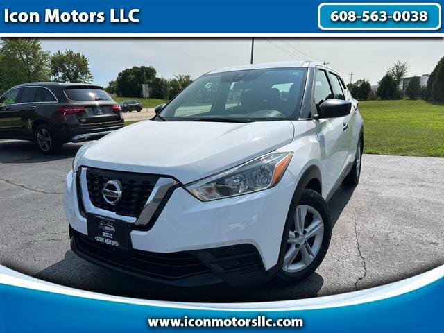 White 2020 Nissan Kicks SUV / Crossover Front-Wheel Drive Automatic