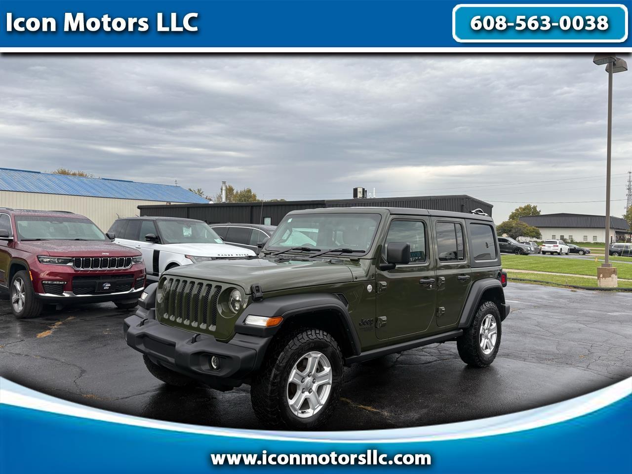 Jeep Wrangler Unlimited Sport RHD 4x4 2021