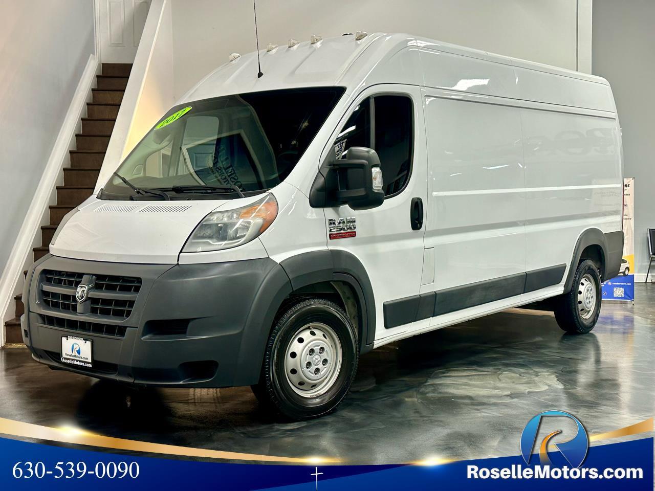 2017 RAM ProMaster Cargo Van 2500 High Roof 159" WB