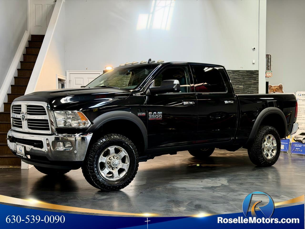 2017 RAM 3500 Big Horn 4x4 Crew Cab 6'4" Box
