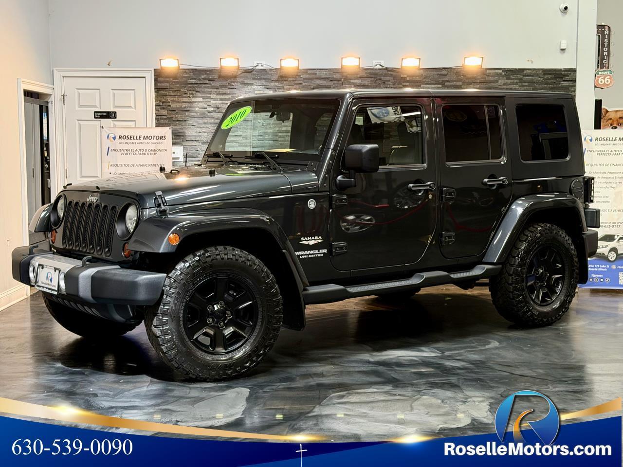 2010 Jeep Wrangler Unlimited 4WD 4dr Sahara