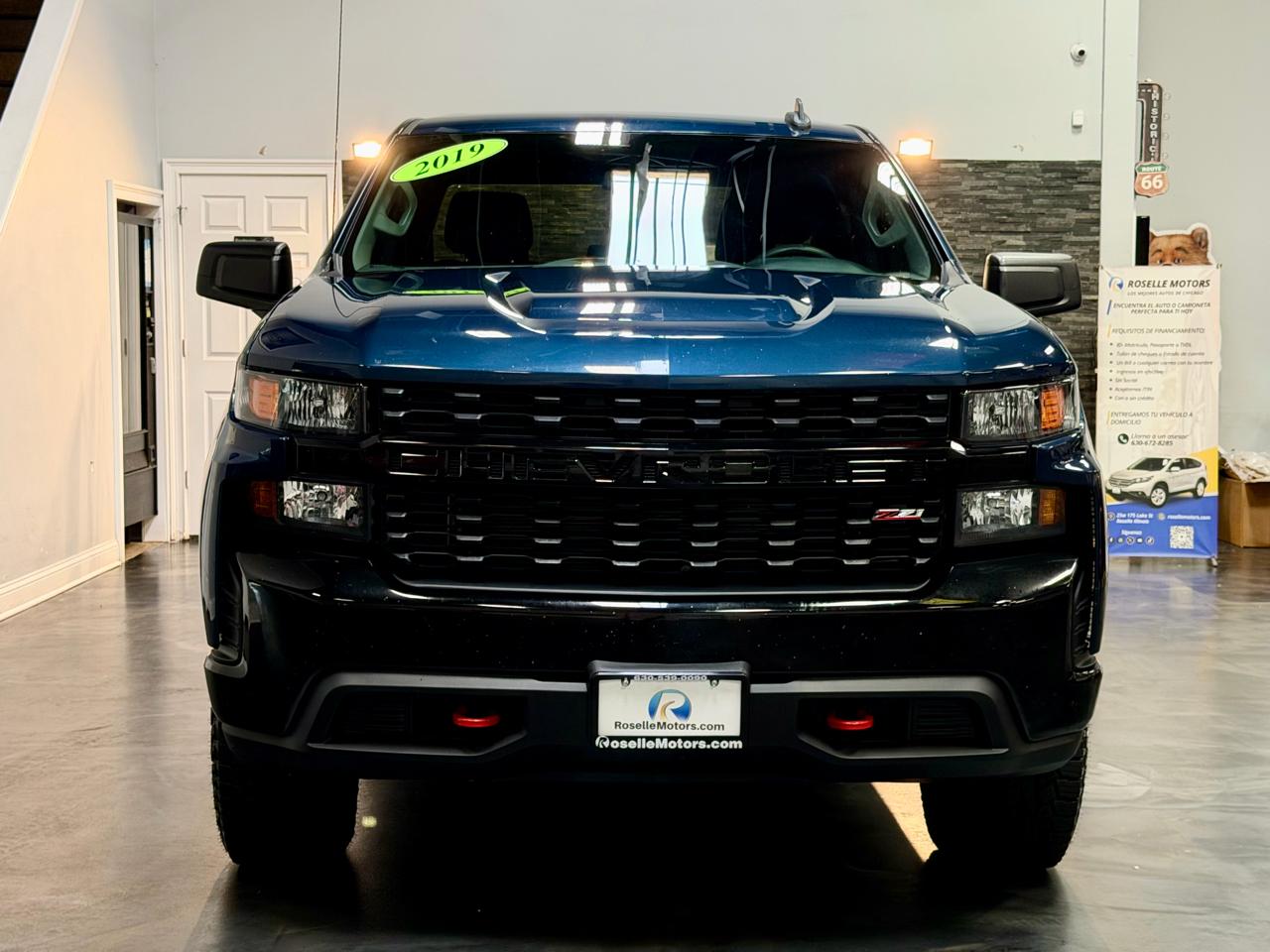 Chevrolet Silverado 1500 4WD Crew Cab 147" Custom Trail Boss 2019
