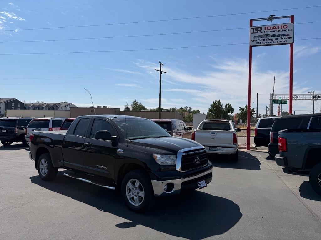 Black 2013 Toyota Tundra Pickup Truck Four-Wheel Drive Automatic
