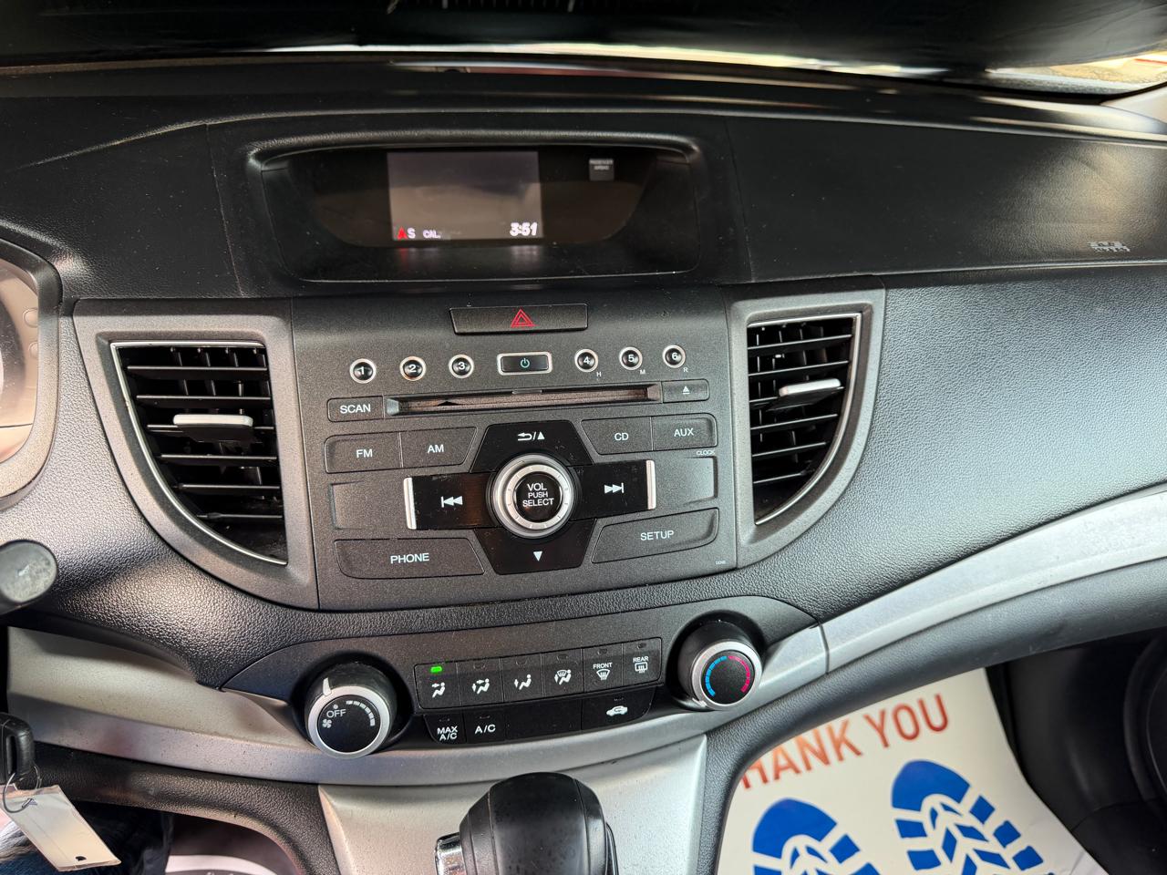 Honda CR-V EX 2WD 5-Speed AT 2013