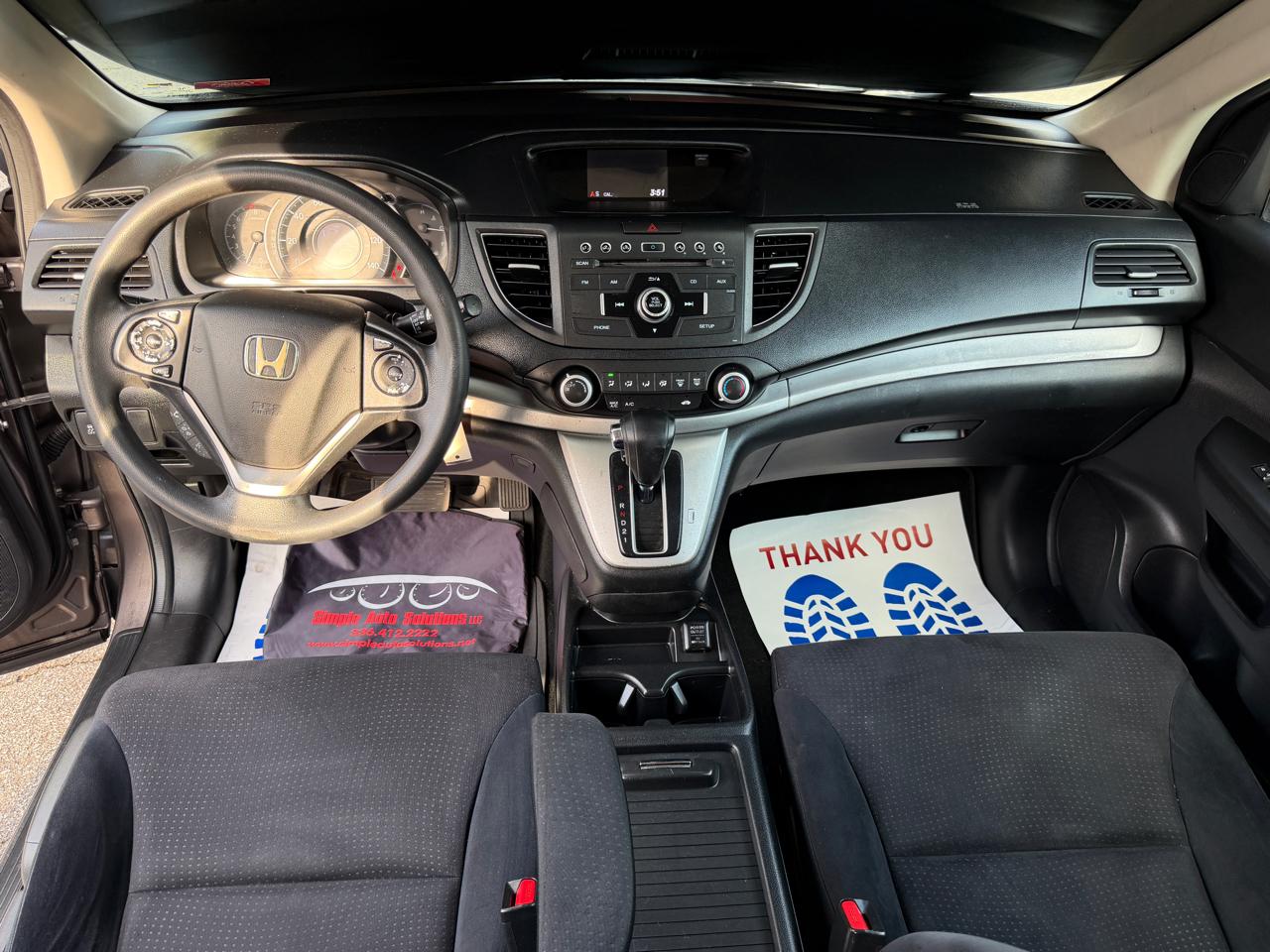 Honda CR-V EX 2WD 5-Speed AT 2013