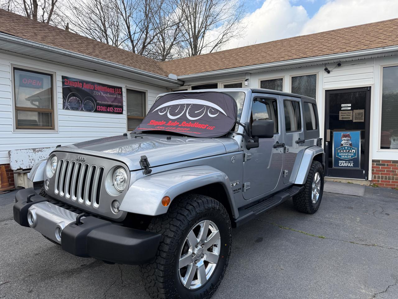 Jeep Wrangler Unlimited Sahara 4WD 2017