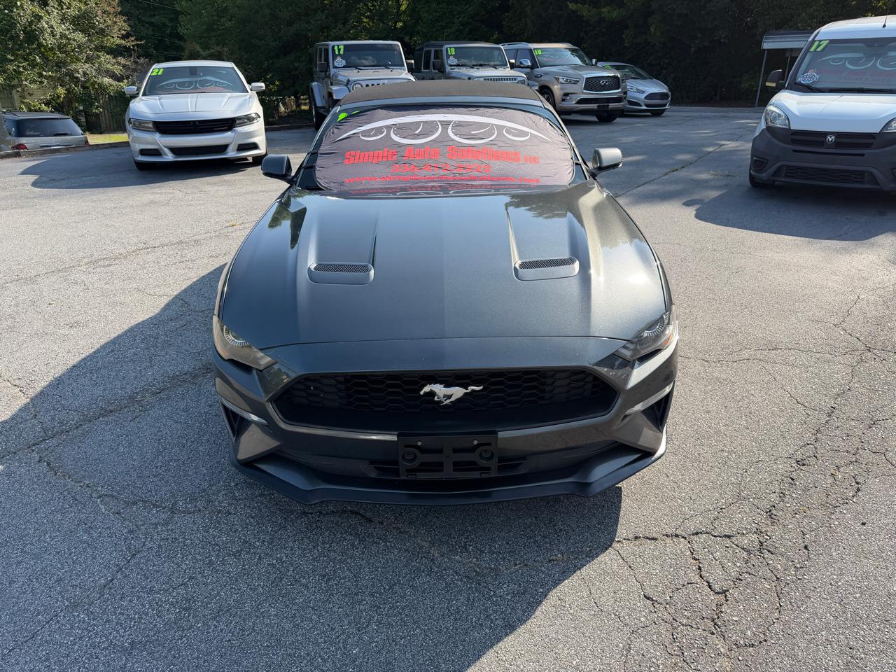 Ford Mustang EcoBoost Premium Convertible 2018