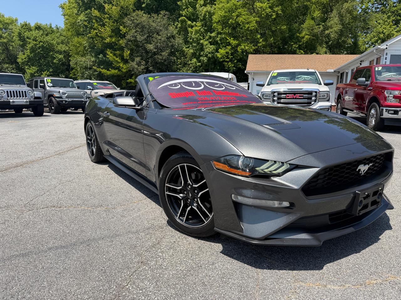 Ford Mustang EcoBoost Premium Convertible 2018