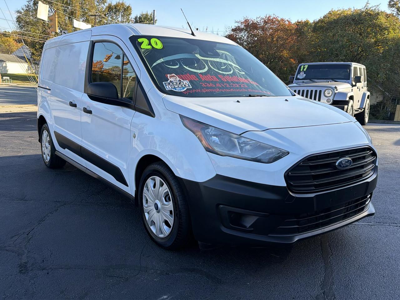 Ford Transit Connect Cargo Van XL LWB w/Rear 180 Degree Door 2020