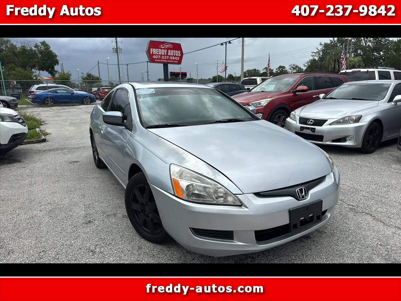 2005 Honda Accord EX V-6 Coupe AT with XM Radio