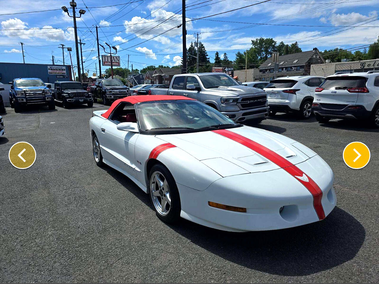 1995 Pontiac Firebird Convertible TRANS AM photo 2