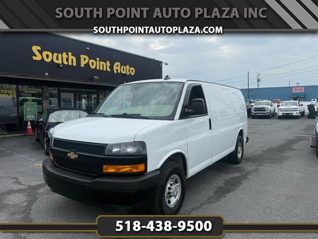 White 2020 Chevrolet Express Cargo Van Rear-Wheel Drive Automatic