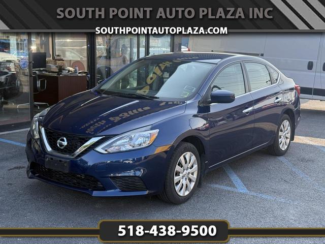 Blue 2017 Nissan Sentra Sedan Front-Wheel Drive Automatic