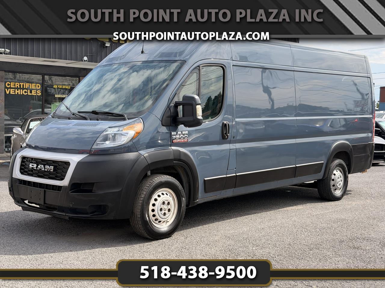 2020 RAM ProMaster Cargo Van 3500 High Roof 159" WB EXT