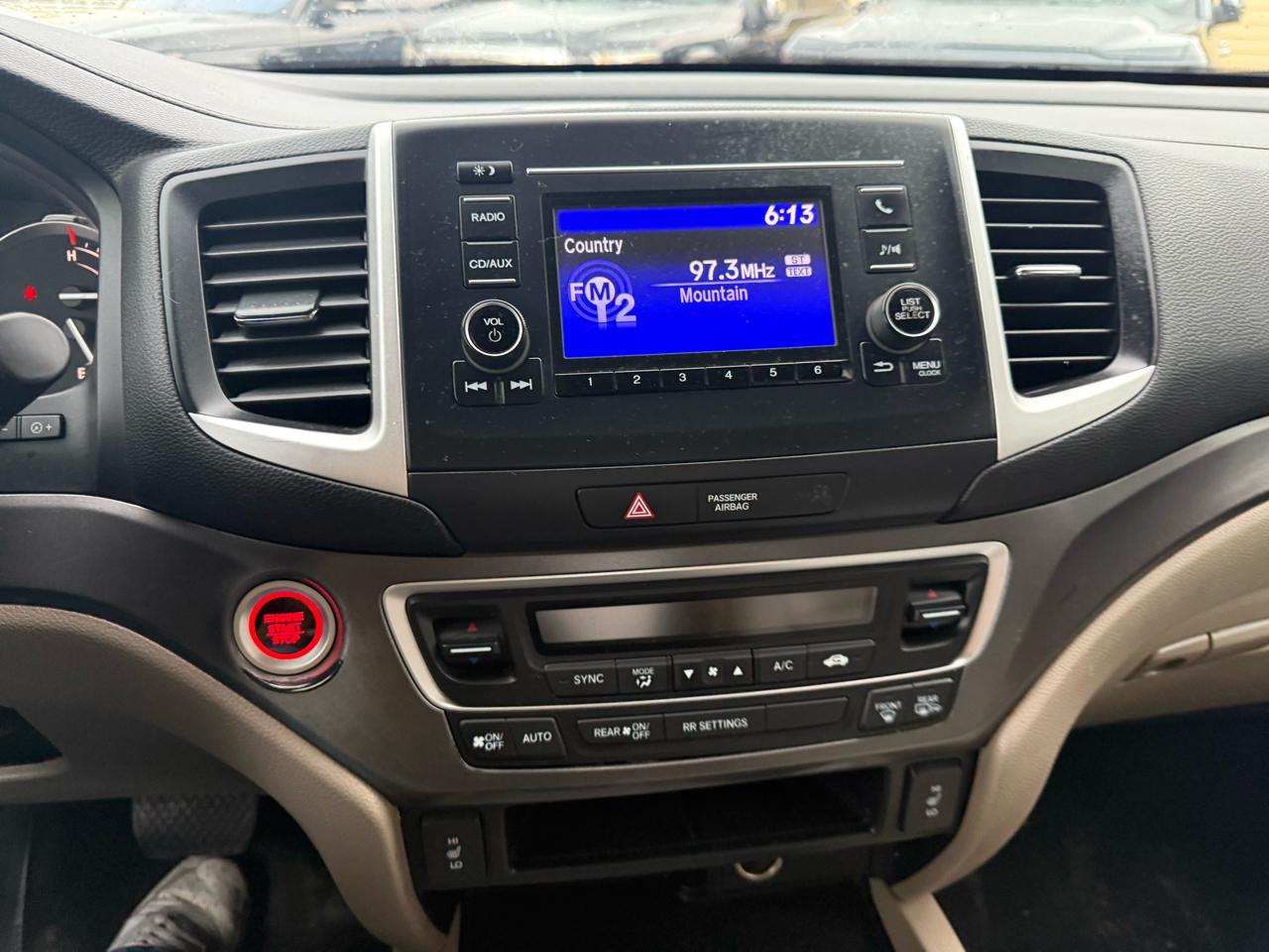 Honda Ridgeline RTL AWD 2017