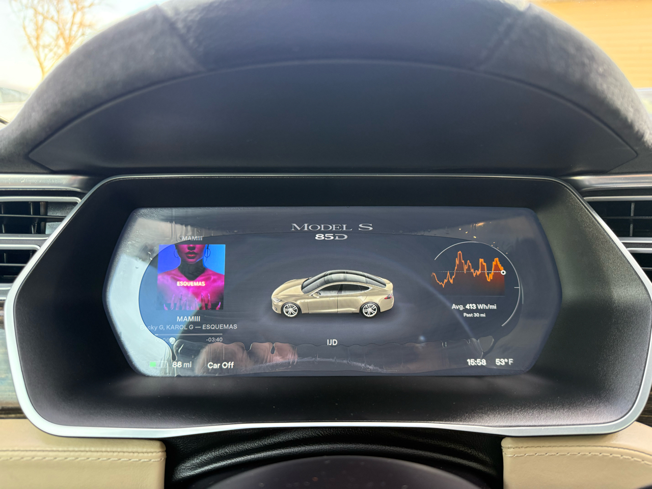 Tesla Model S 85D 2015