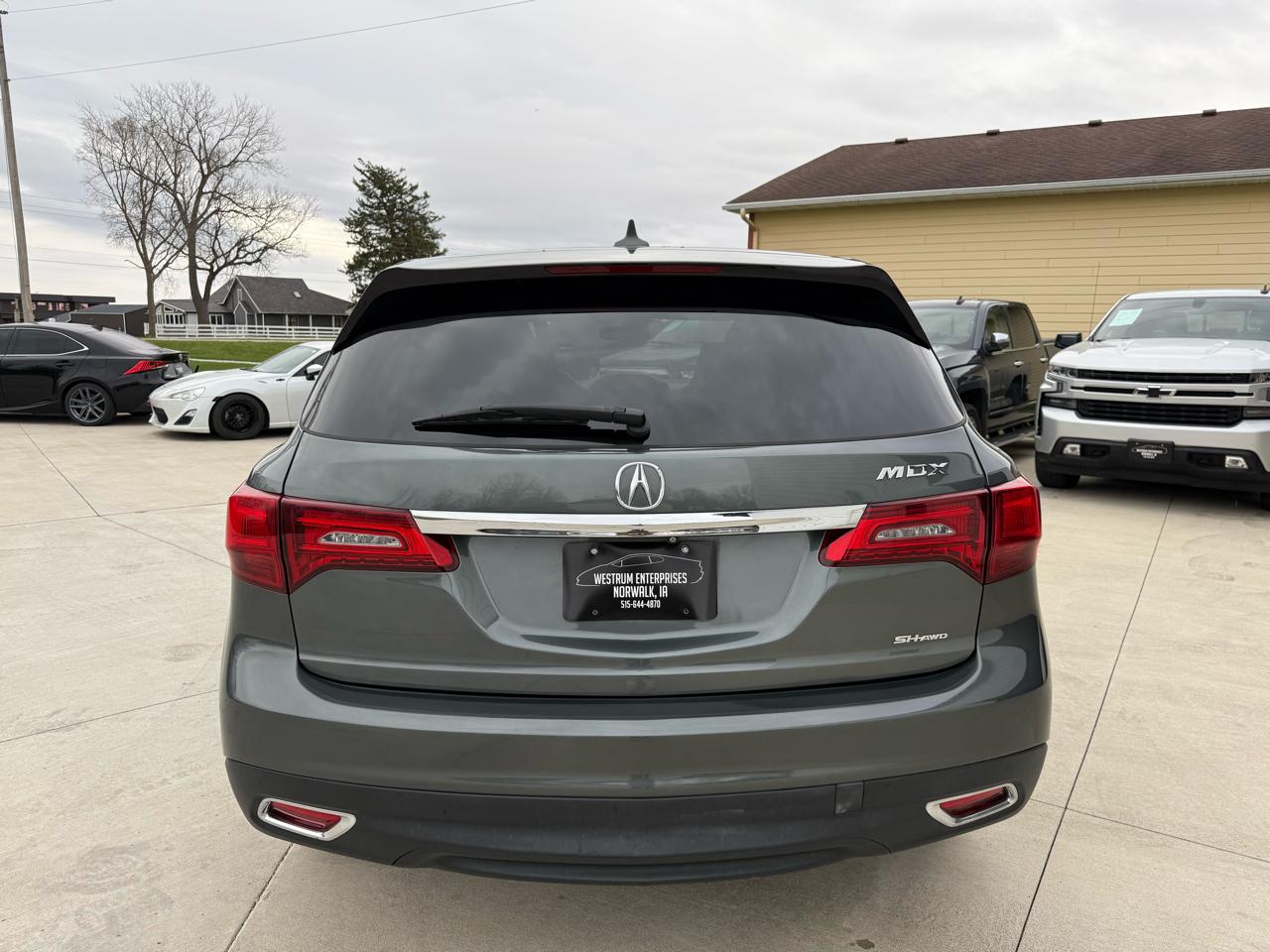 Acura MDX SH-AWD 6-Spd AT w/Tech Package 2015