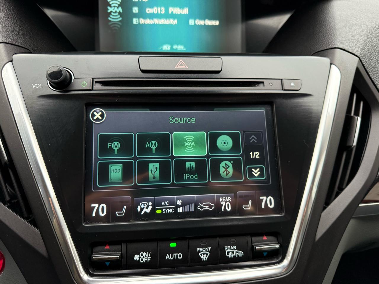 Acura MDX SH-AWD 6-Spd AT w/Tech Package 2015