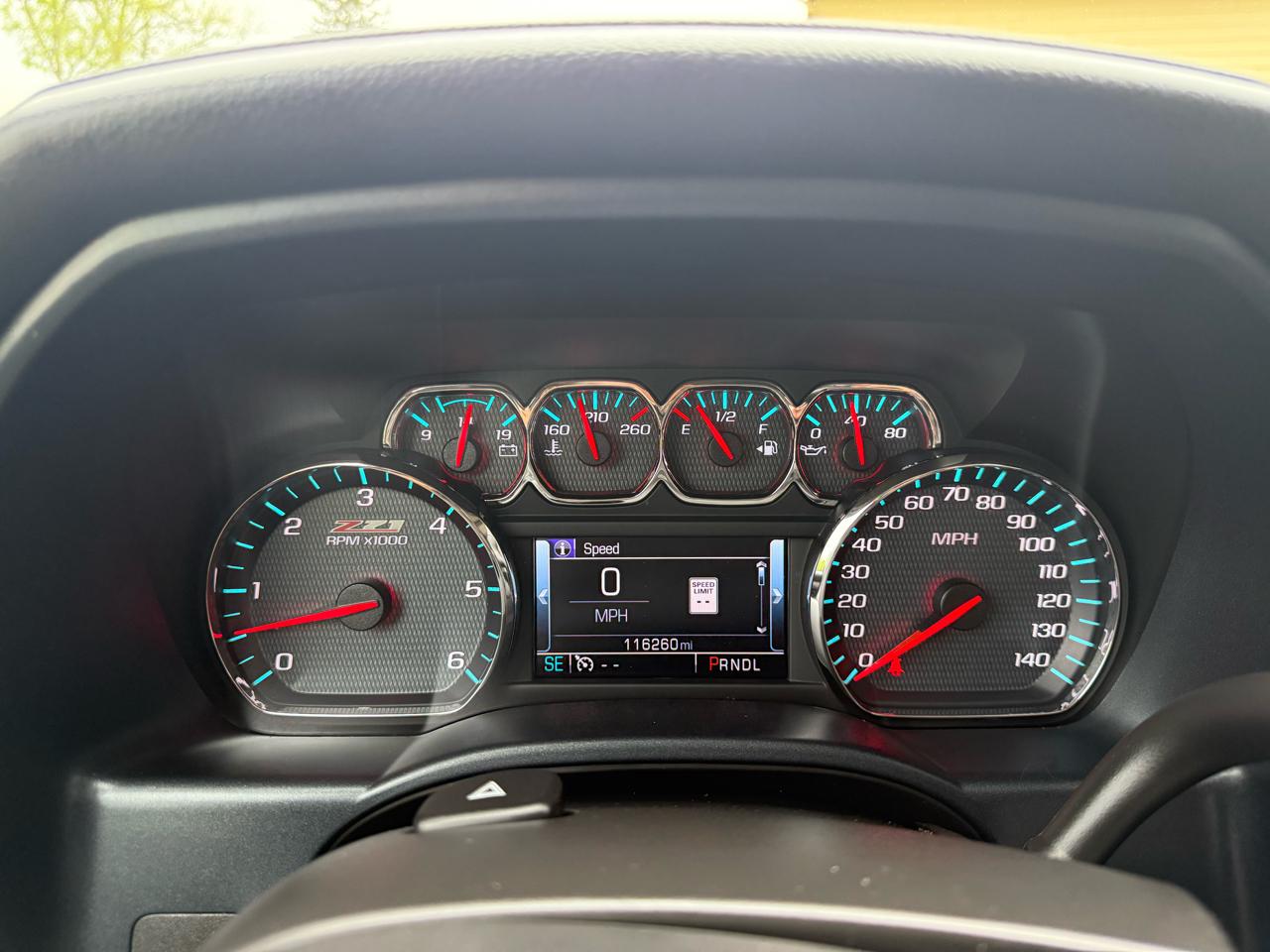 Chevrolet Silverado 1500 LTZ Z71 Crew Cab 4WD 2017
