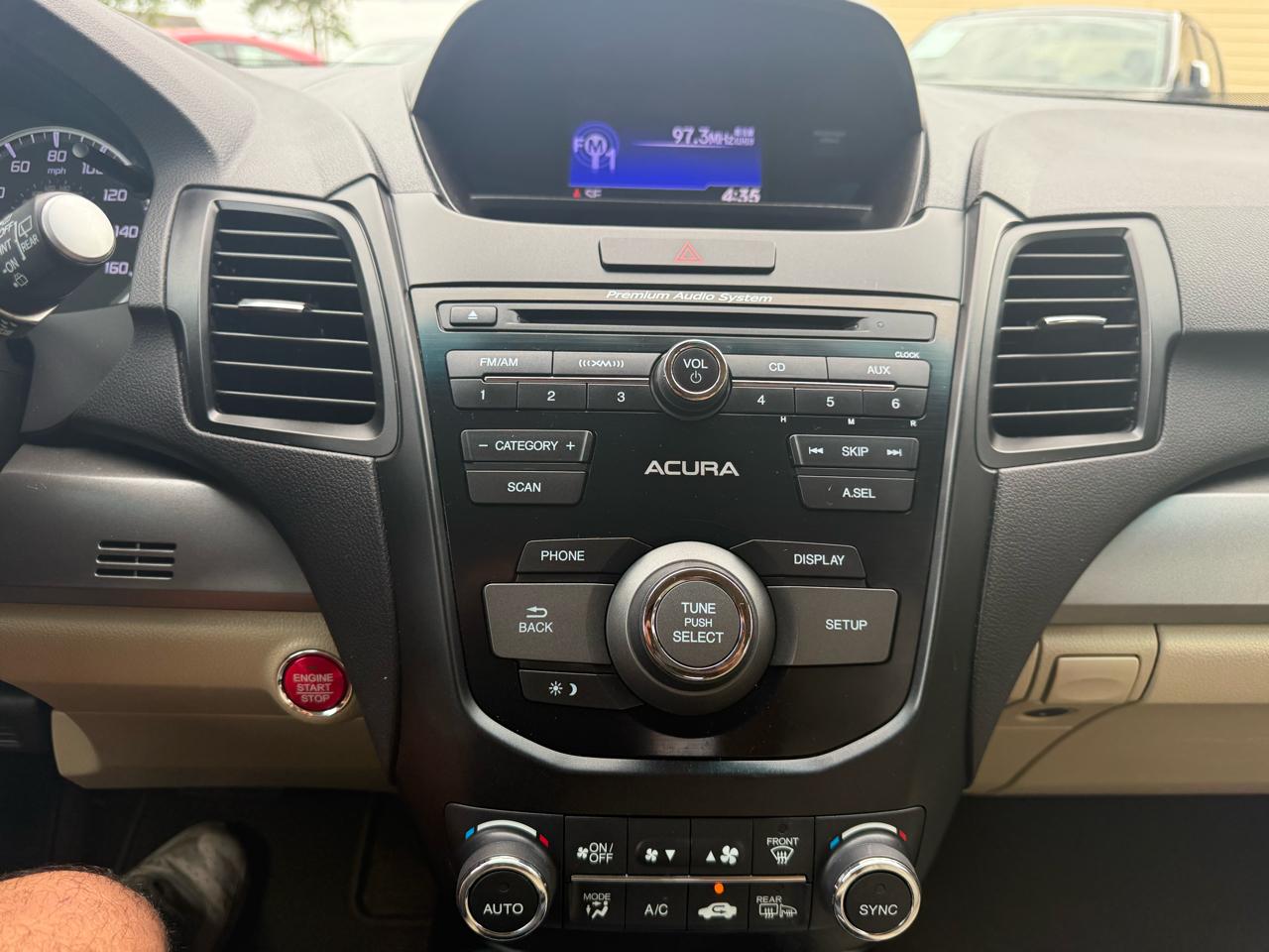 Acura RDX 6-Spd AT AWD 2014
