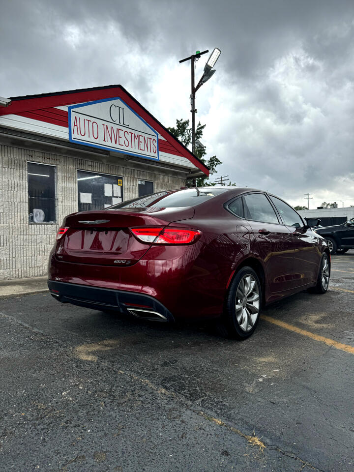 Chrysler 200 S AWD 2015 Chrysler 200 S AWD 2015
