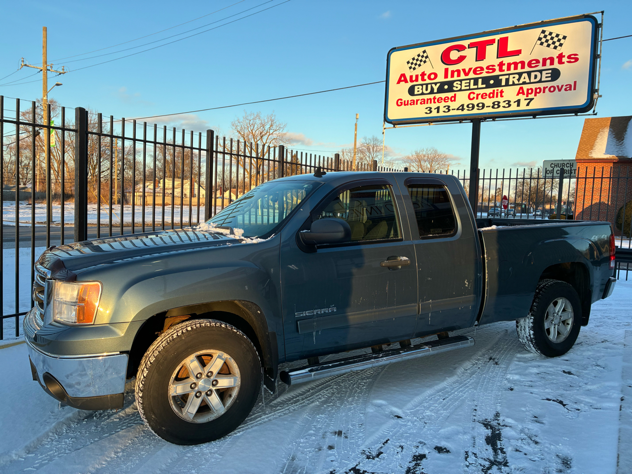 GMC Sierra 1500 SLE Ext. Cab 4WD 2012