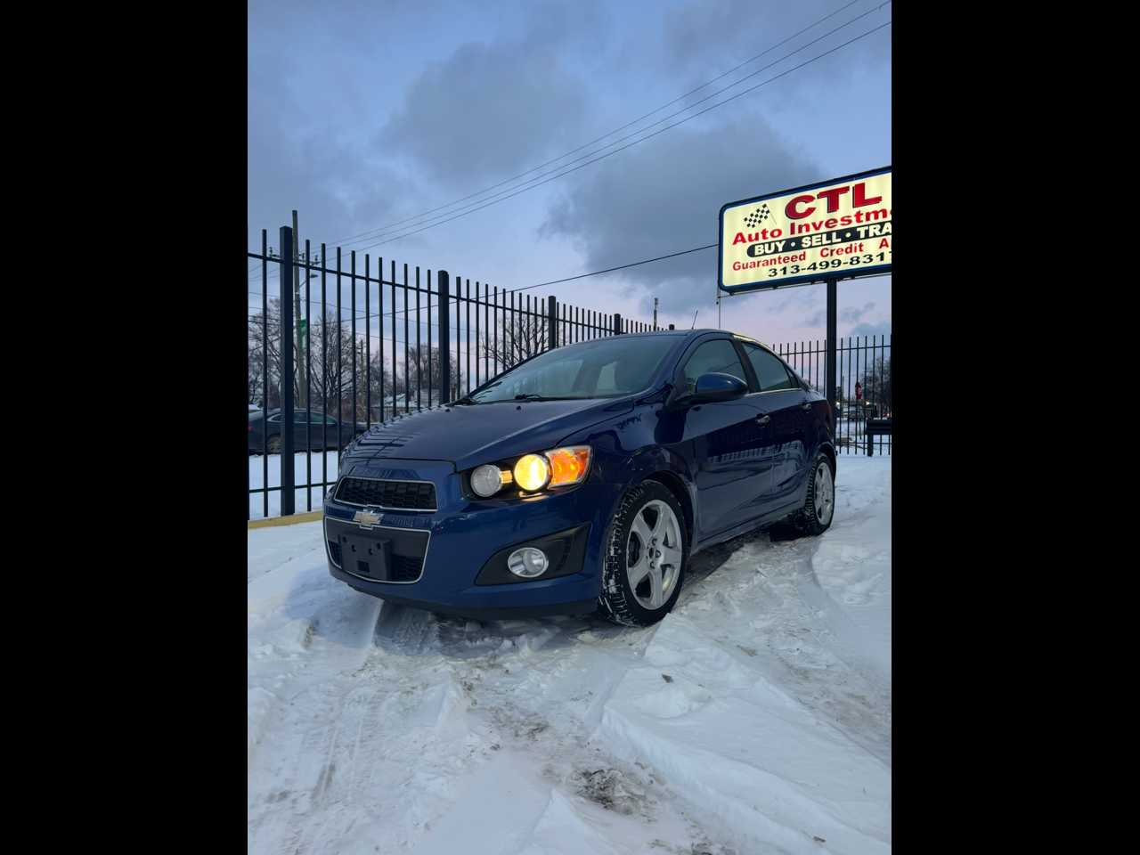 2014 Chevrolet Sonic LTZ Auto Sedan