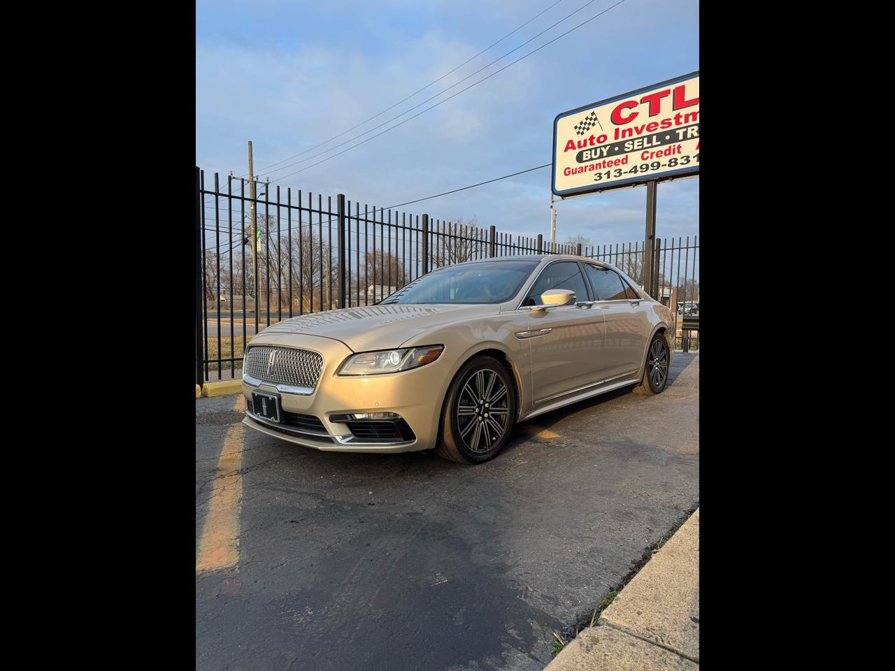 2017 Lincoln Continental Reserve