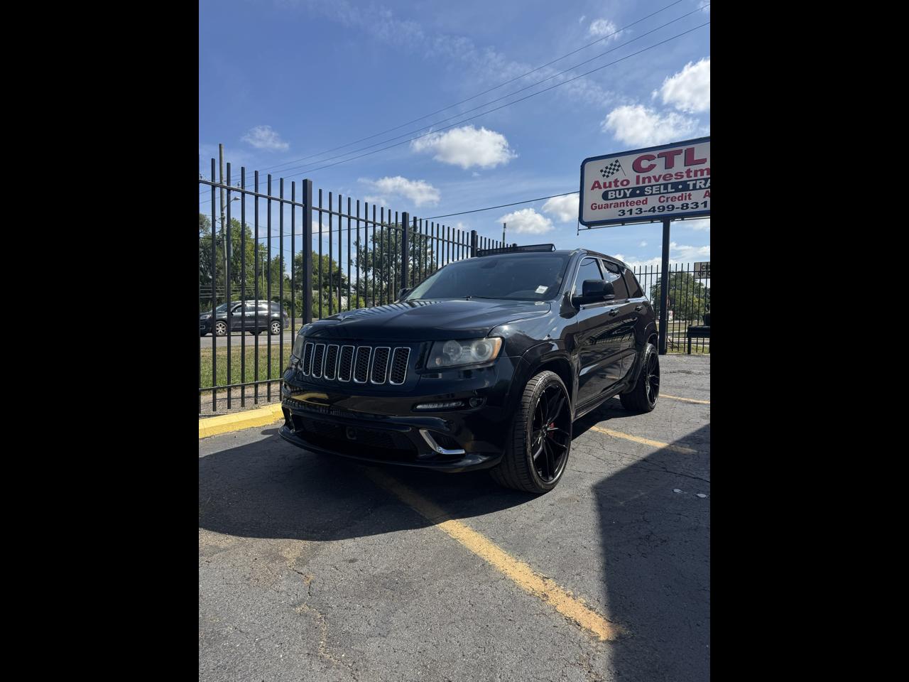 Black 2012 Jeep Grand Cherokee SUV / Crossover Four-Wheel Drive 