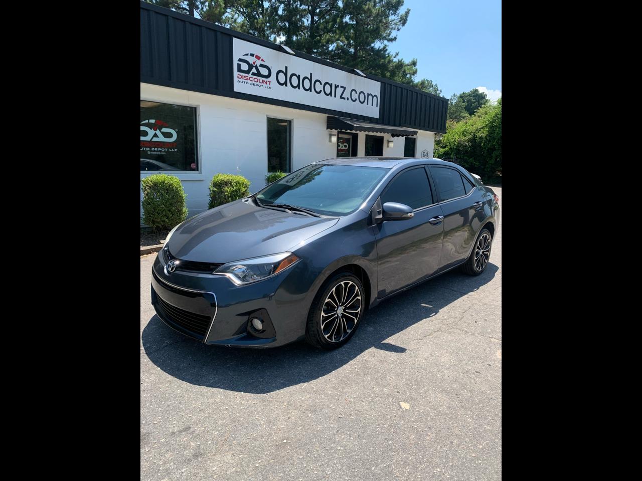 Toyota Corolla 4dr Sdn CVT S (Natl) 2014