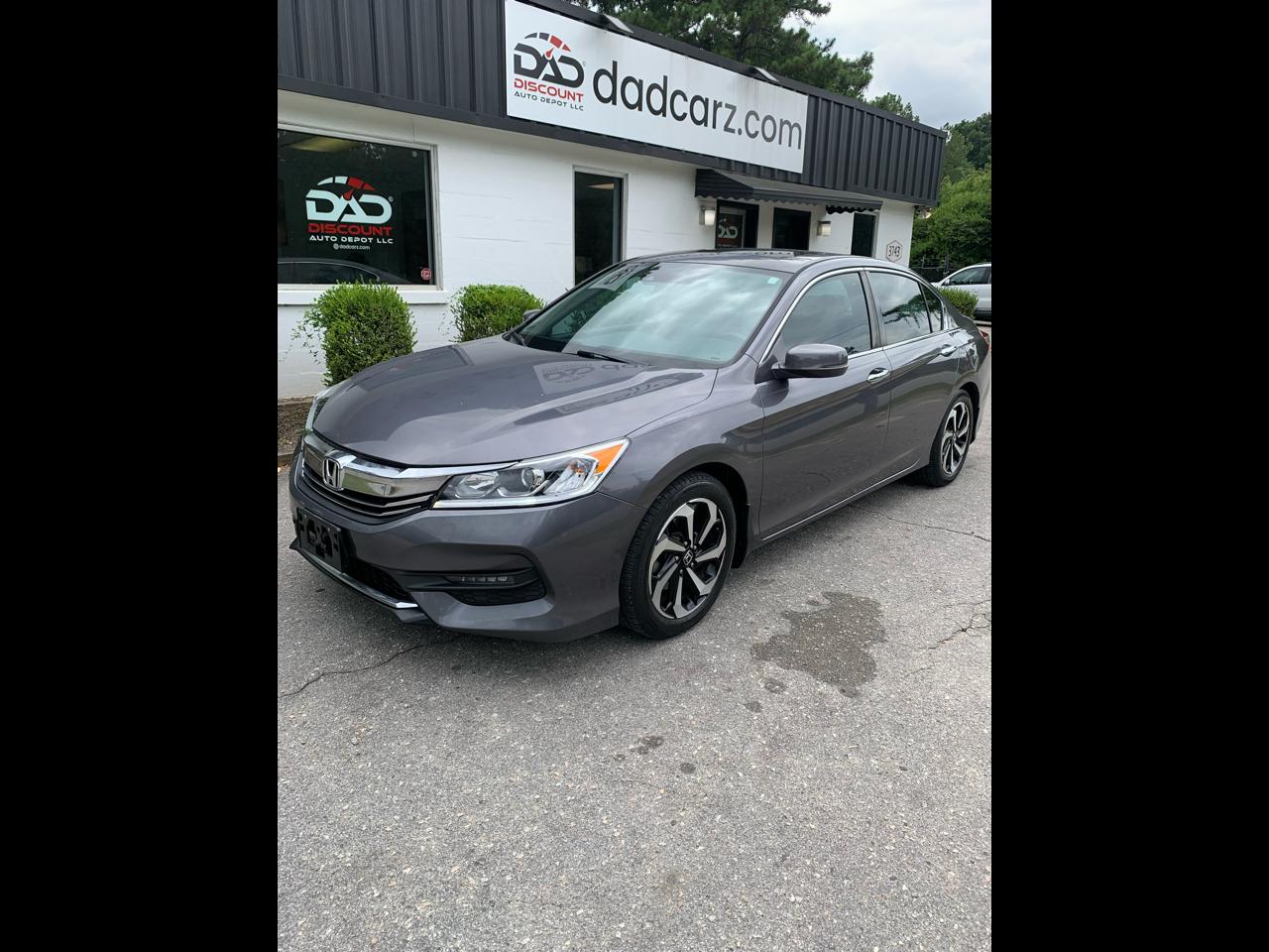 Honda Accord Sedan 4dr I4 CVT EX w/Honda Sensing 2016