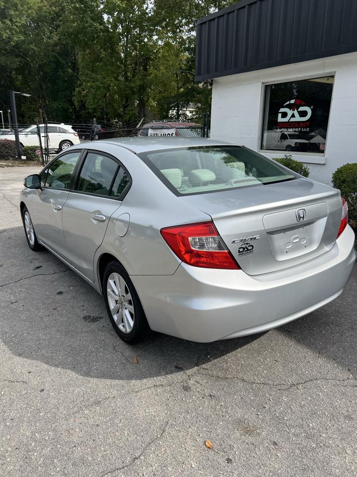 Honda Civic Sdn 4dr Auto EX 2012