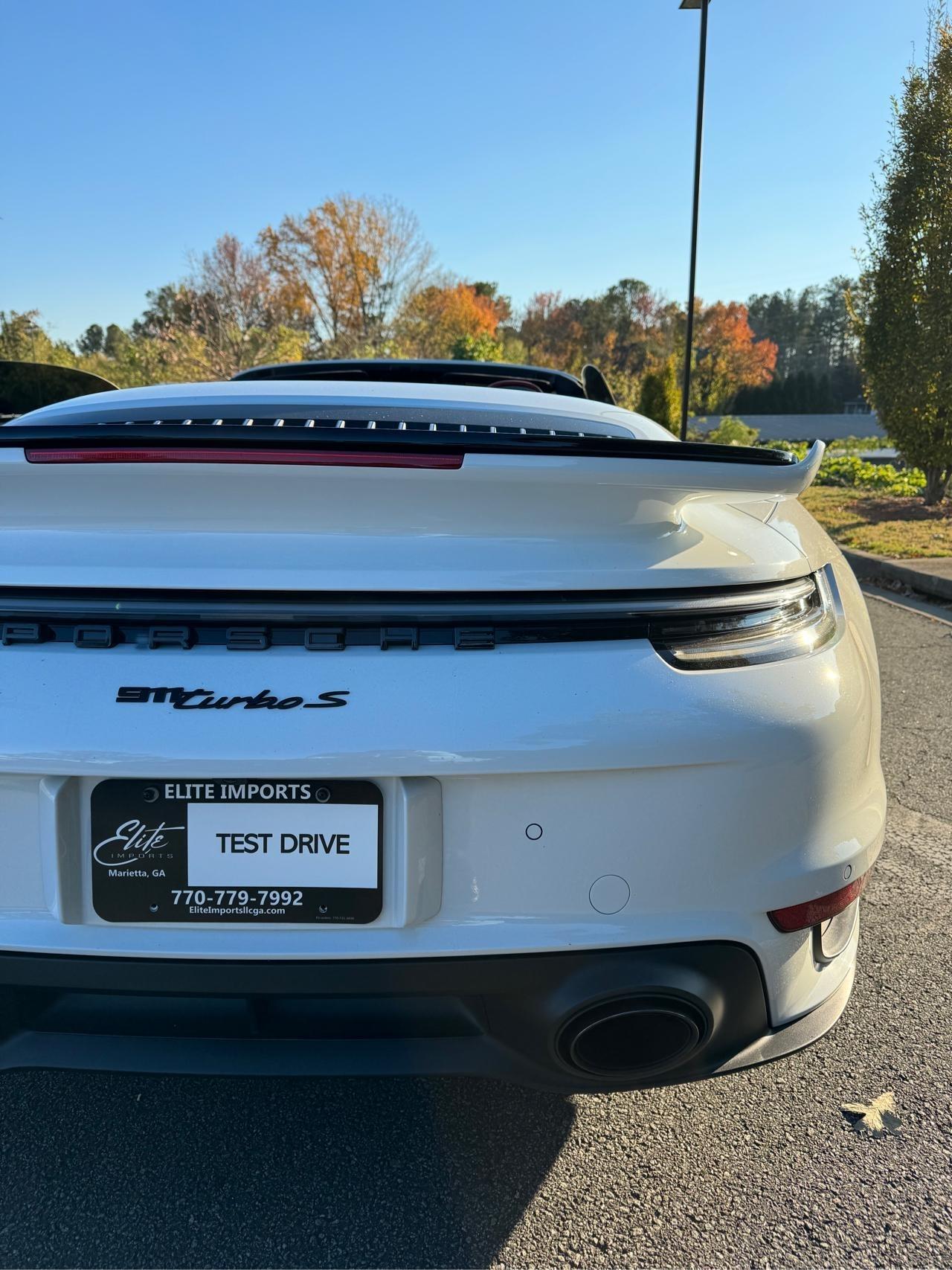 Porsche 911 Turbo Cabriolet 2022