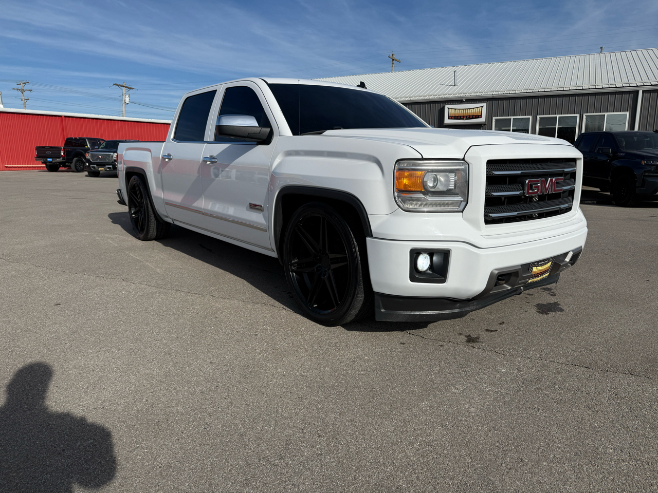 GMC Sierra 1500 4WD Crew Cab 147" SLT 2014