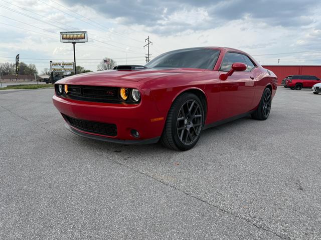 Red (Maroon) 2016 Dodge Challenger R/T Plus RWD Coupe Rear-Wheel Drive 6-Speed Manual