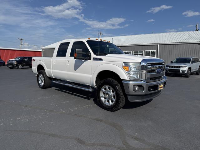 White 2013 Ford F-350 Super Duty Pickup Truck Four-Wheel Drive Automatic