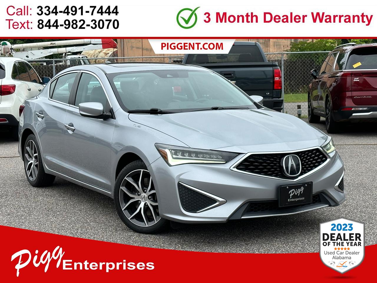 Used 2019 Acura ILX PREMIUM for Sale in Prattville AL 36067 Pigg