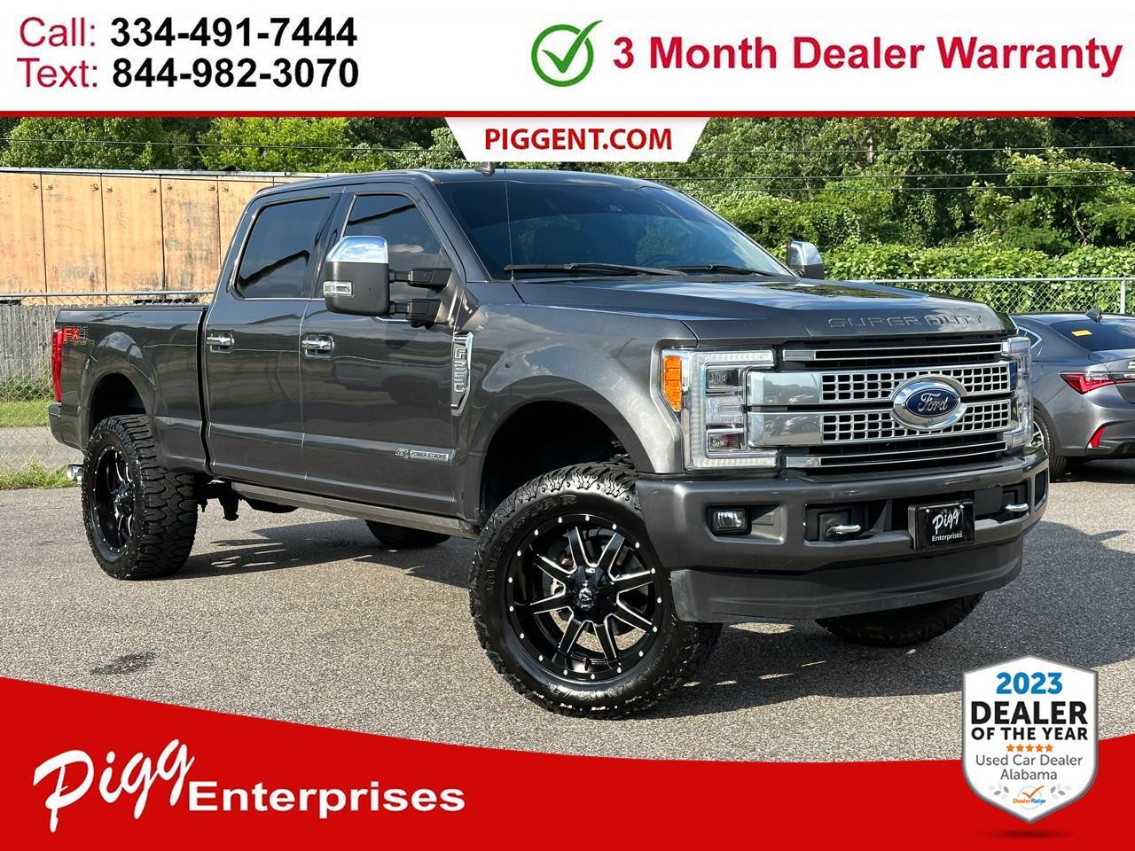 Used 2019 Ford F250 SD CREW CAB PLATINUM 4WD for Sale in Prattville AL