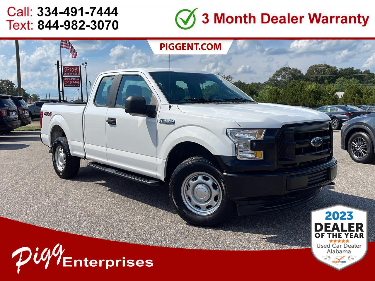 Used 2017 Ford F150 SUPERCAB XL 4WD for Sale in Prattville AL 36067