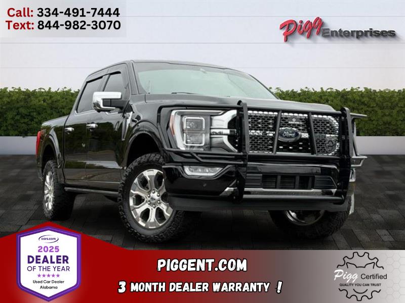 2021 Ford F-150 CREW CAB PLATINUM 4WD