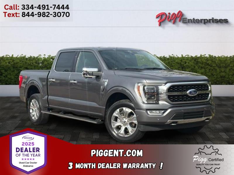 2022 Ford F-150 CREW CAB PLATINUM 4WD