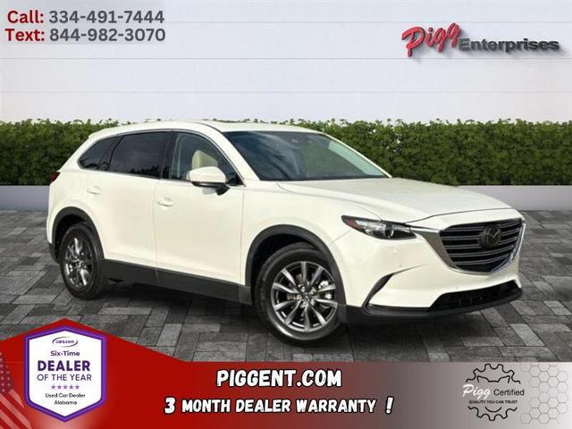 White 2020 Mazda CX-9 Touring FWD SUV / Crossover Front-Wheel Drive Automatic