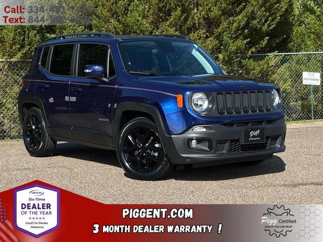 Blue 2018 Jeep Renegade Altitude SUV / Crossover Front-Wheel Drive Automatic