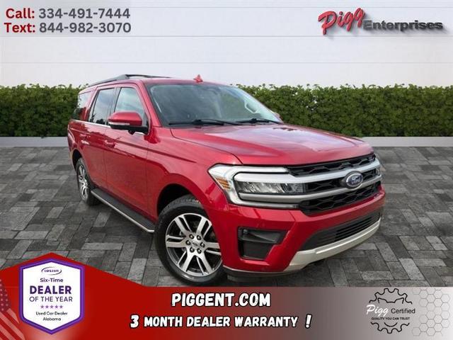 Red 2022 Ford Expedition XLT 4WD SUV / Crossover Four-Wheel Drive Automatic