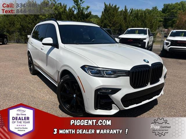 White 2020 BMW X7 M50i AWD SUV / Crossover All-Wheel Drive Automatic