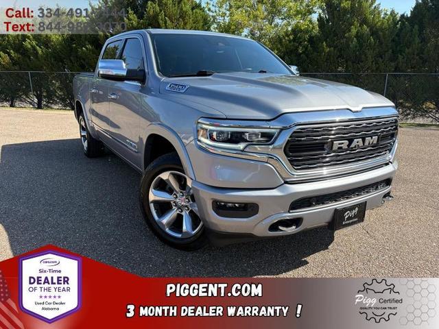 Silver 2020 RAM 1500 Limited Crew Cab RWD Pickup Truck 4X2 Automatic