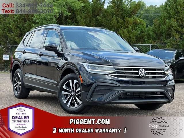 Black 2023 Volkswagen Tiguan S FWD SUV / Crossover Front-Wheel Drive Automatic