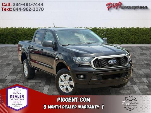 Black 2023 Ford Ranger XLT SuperCrew RWD Pickup Truck 4X2 Automatic
