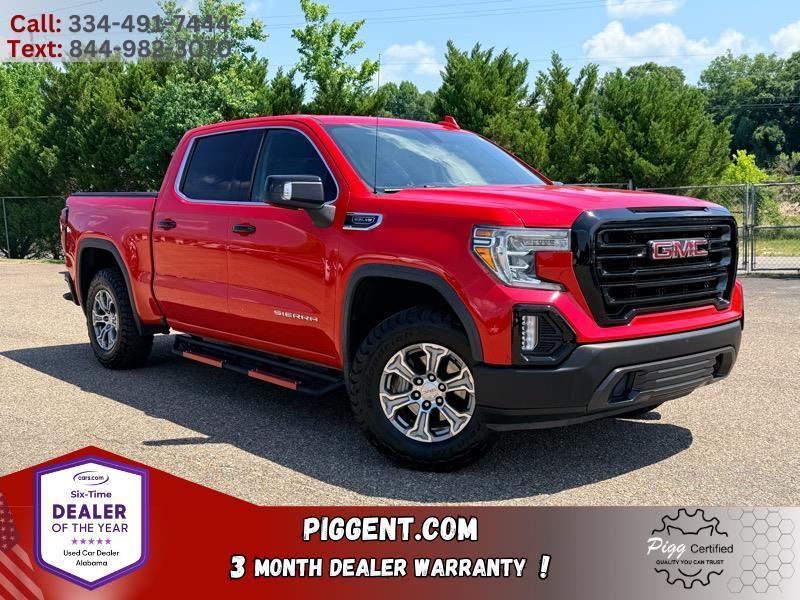 Red 2020 GMC Sierra 1500 SLT Crew Cab RWD Pickup Truck 4X2 Automatic