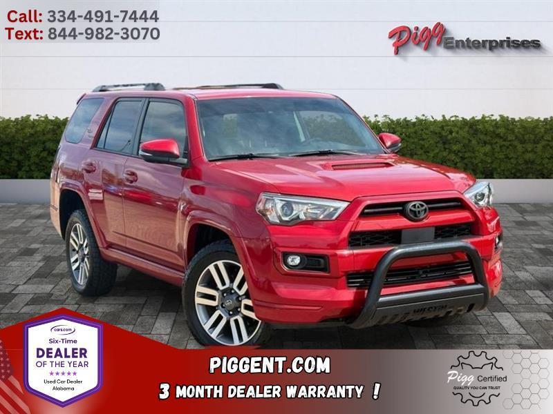 Red 2022 Toyota 4Runner SUV / Crossover Four-Wheel Drive Automatic